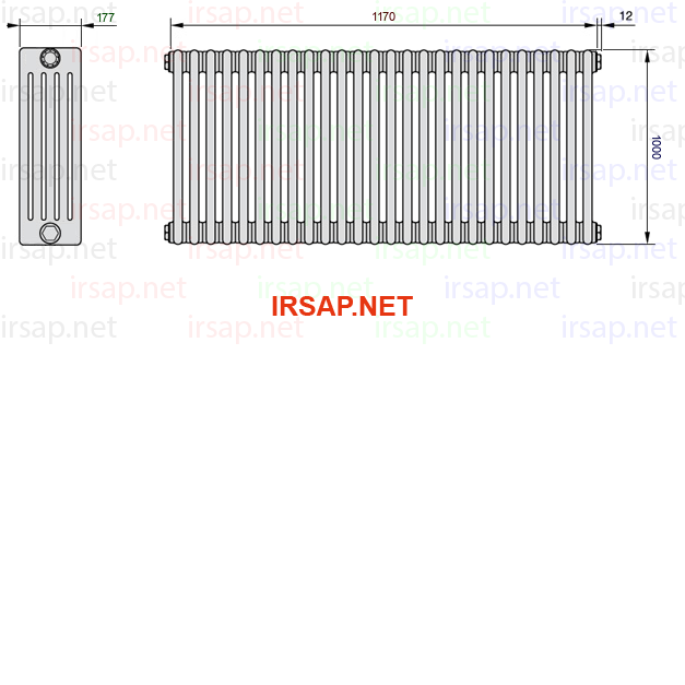 Радиатор IRSAP Tesi 51000/26 T12 CL 01